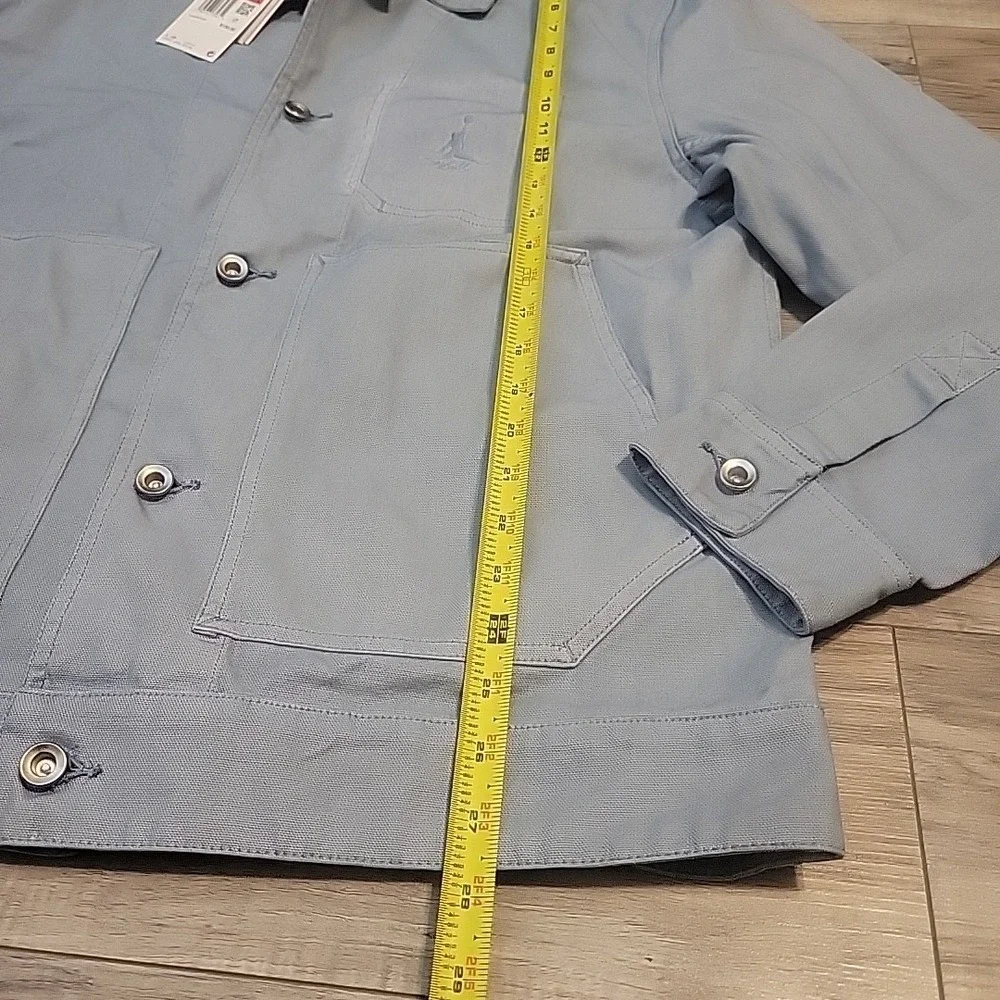 Air Jordan Men's Essentials Chicago Workwear Jacket Blue‎ Size Large FN4527-436